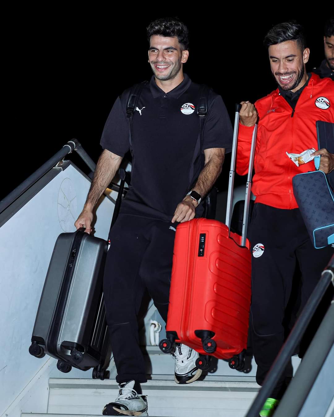 بعثة منتخب مصر تصل موريتانيا