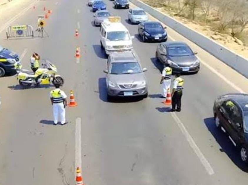 ضبط 1547 مخالفة سير بدون تراخيص