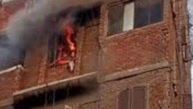 السيطرة على حريق داخل شقة سكنية في الهرم