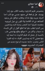 الاعلامية لميا حجازى