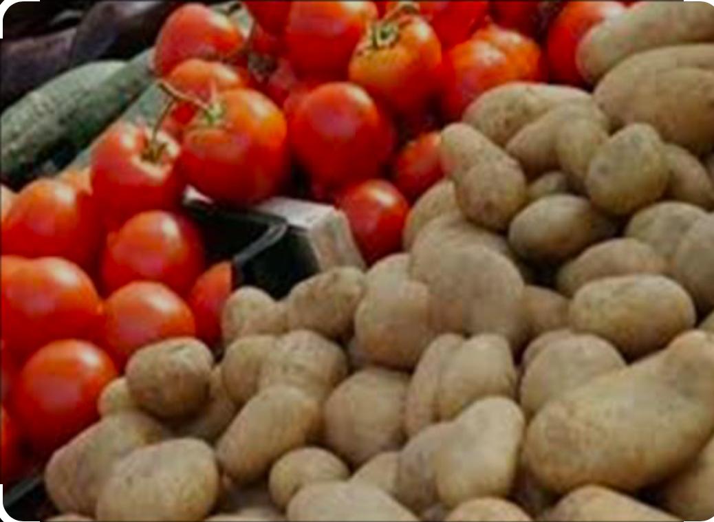 انخفاض أسعار الطماطم والبطاطس