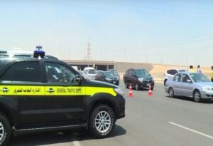 استشهاد وكيل المرور في حادث على طريق العلمين