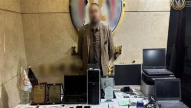 ضبط متهم بإنشاء جمعية أهلية وهمية للنصب