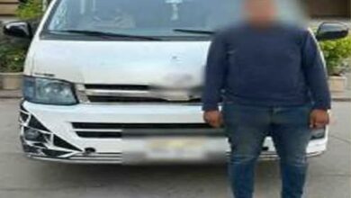 حادث مروع في الشروق مصرع عامل وهروب السائق