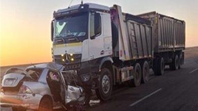 مصرع وإصابة أسرة في حادث بحدائق أكتوبر