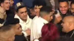 الشرطة تفض فرح كروان مشاكل بسبب الزحام