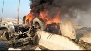 مصرع 4 قضاة في حادث مروع بالمنيا