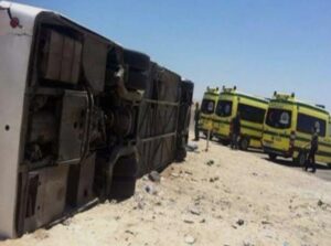 انقلاب أتوبيس ناشئي الاتحاد السكندري وإصابات خطيرة بين اللاعبين